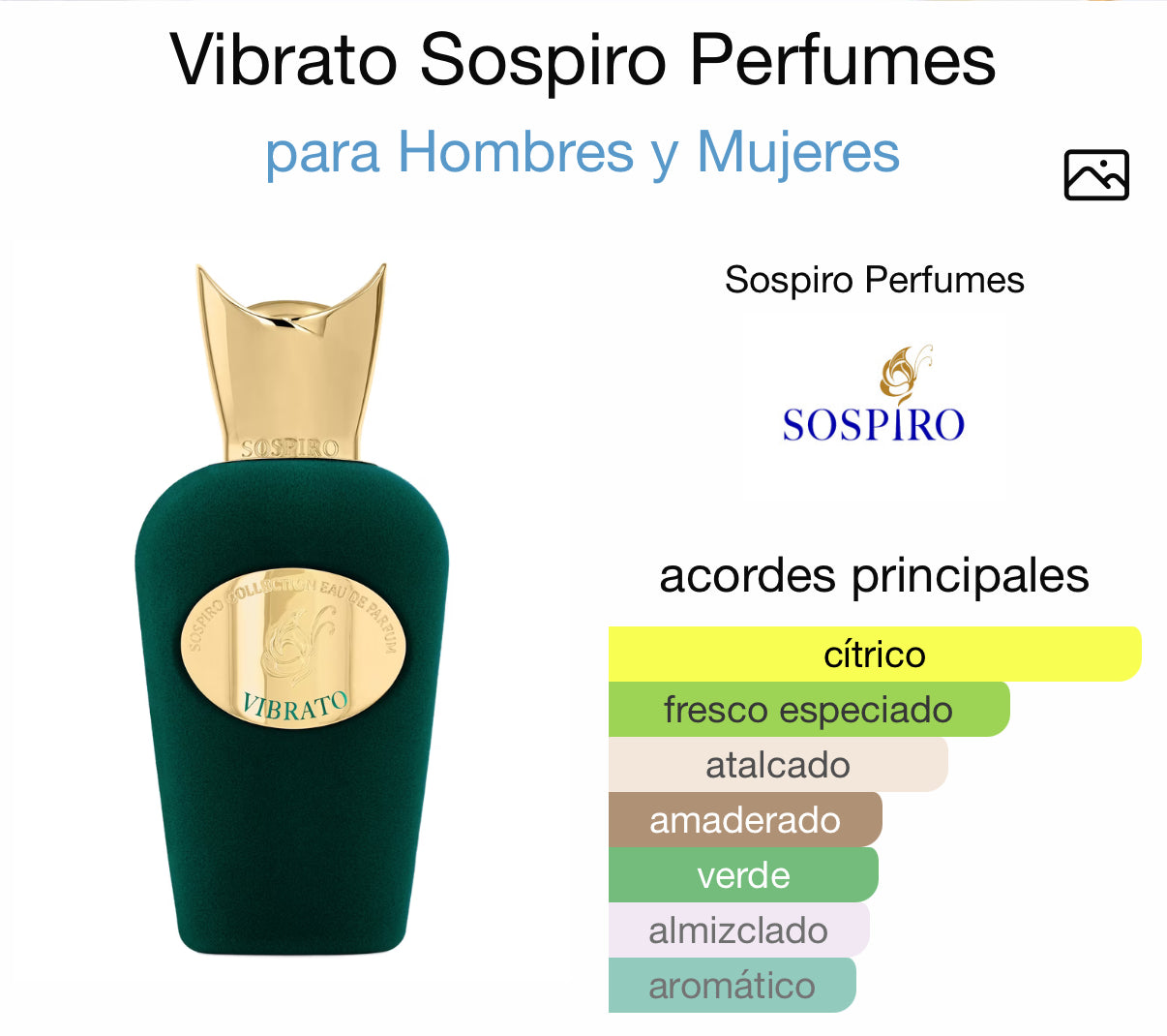 Sospiro Vibrato Eau de Parfum