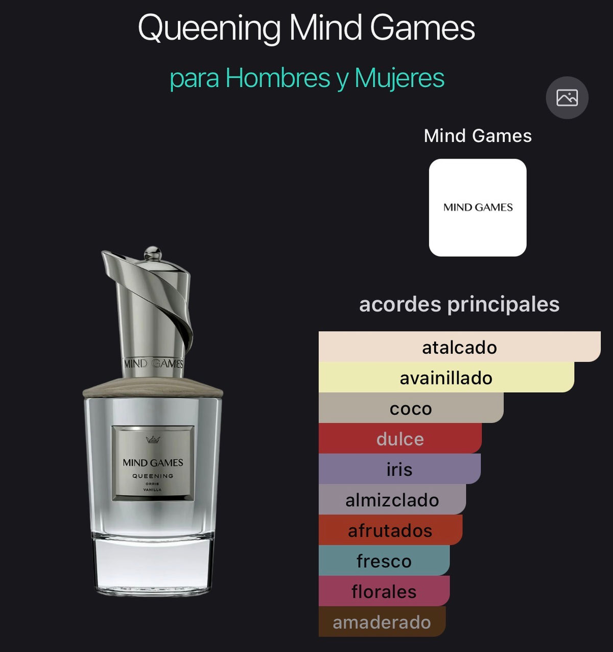 Queening Mind Games Extrait de Parfum 100 ml (Preventa)