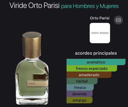 Viride Orto Parisi Eau de Parfum 50 ml (Preventa)
