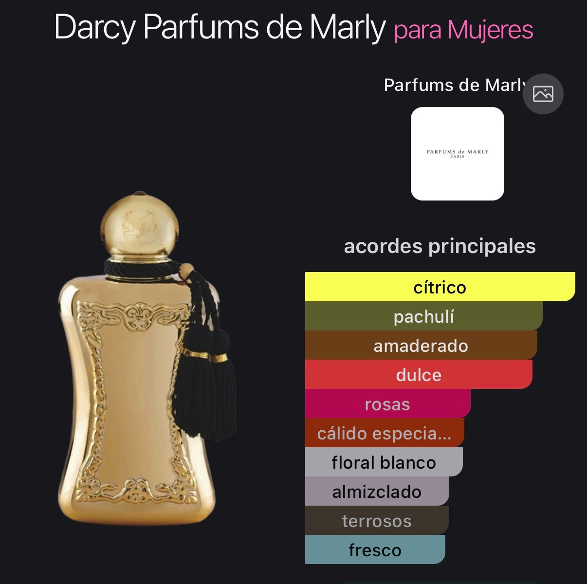 Darcy Parfums de Marly 75 ml (Preventa)