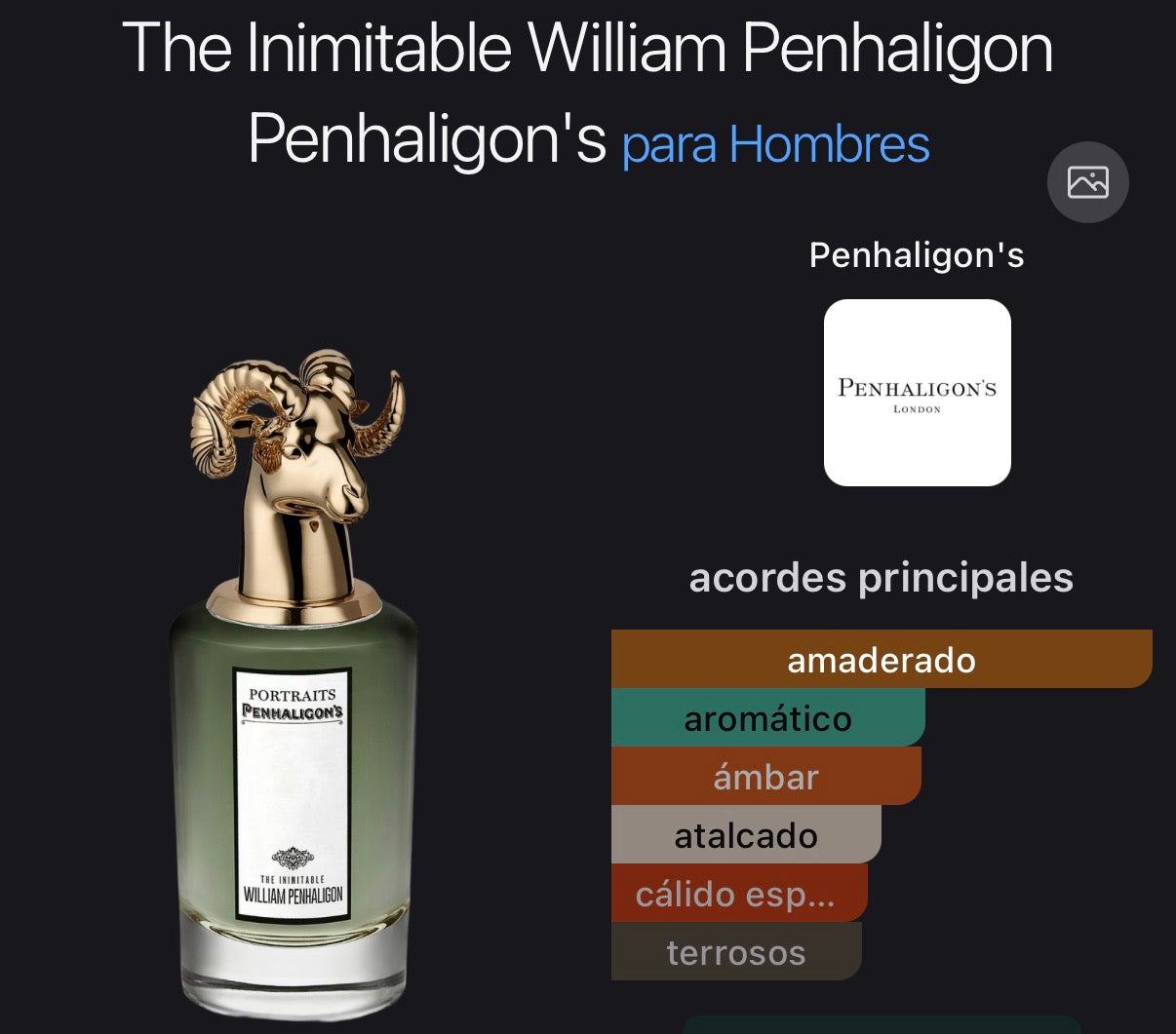 The Inimitable William Penhaligon Penhaligon’s Eau de Parfum
