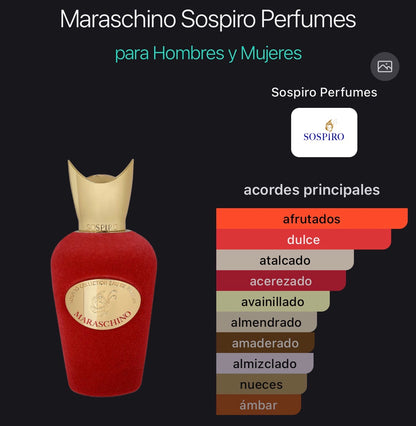 Sospiro Maraschino Eau de Parfum 100 ml