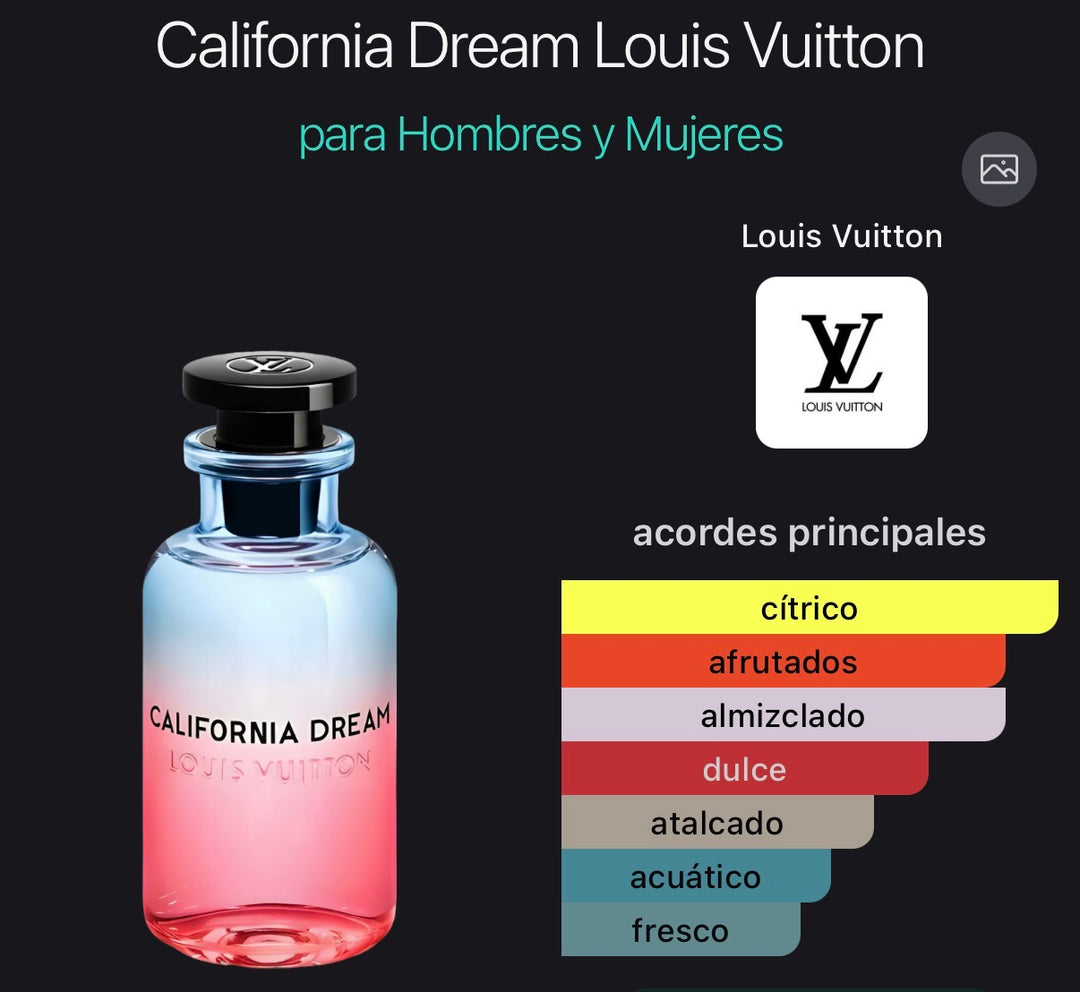 Acordes principales de California Dream de Louis Vuitton