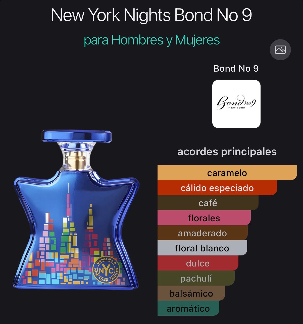 New York Nights Bond No 9 Eau de Parfum 100 ml (Preventa)
