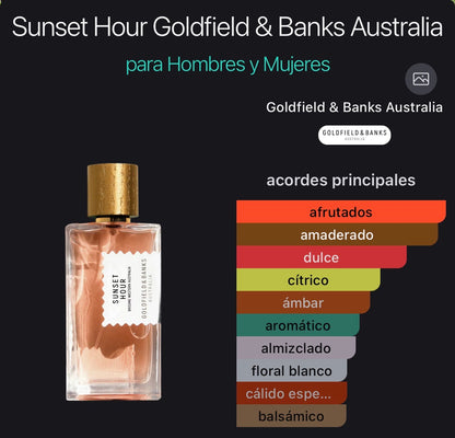 Sunset Hour Goldfield & Banks 100 ml