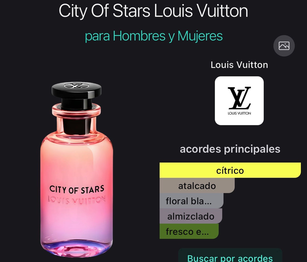 Acordes principales de City of Stars de Louis Vuitton