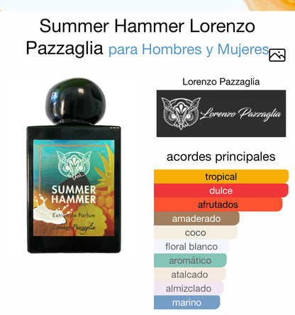 Summer Hammer Extrait de Parfum Lorenzo Pazzaglia 50 ml (Preventa)