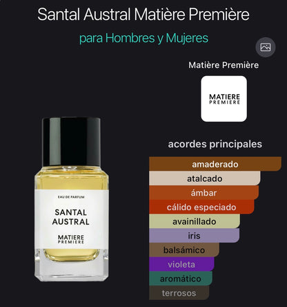 Santal Austral Eau de Parfum Matiere Premiere 100 ml (Preventa)