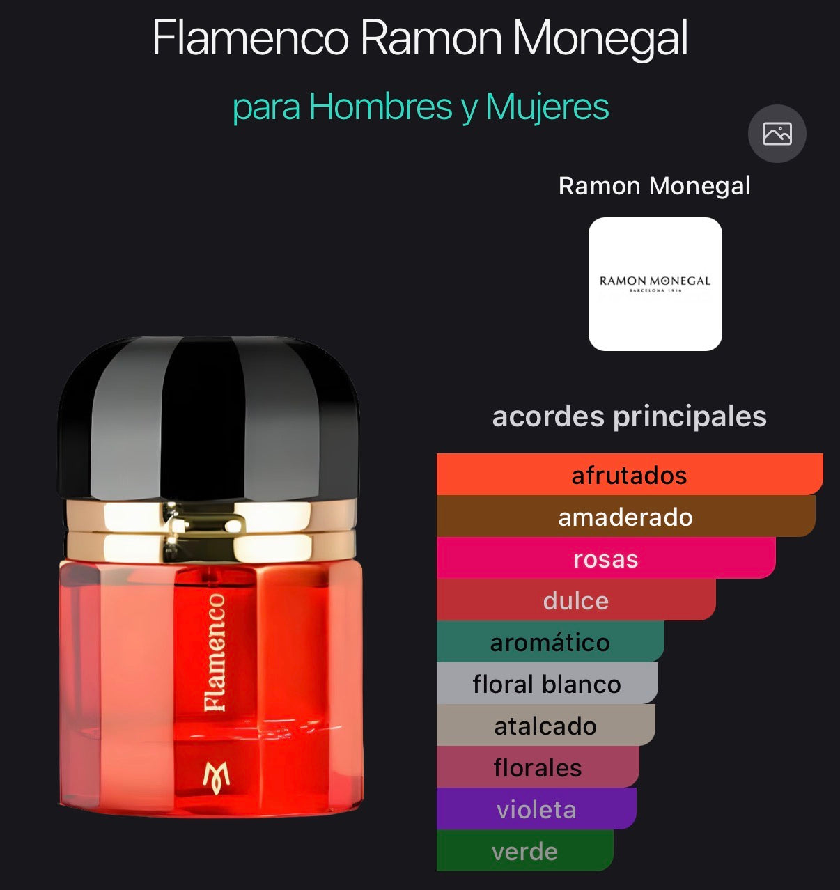 Flamenco Ramon Monegal EDP 100 ml (Preventa)