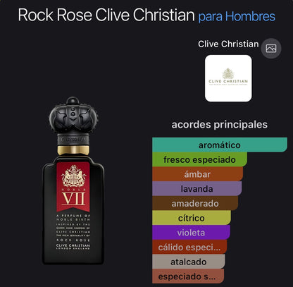 Rock Rose VII Clive Christian Eau de Parfum 50 ml