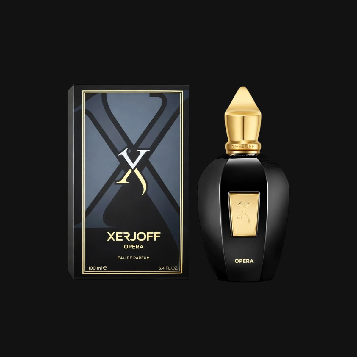 Opera de Xerjoff con frasco y caja