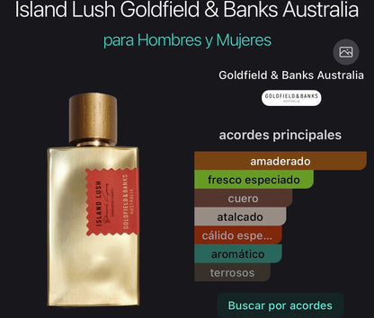 Island Lush Goldfield & Banks Eau de Parfum 100 ml (Preventa)
