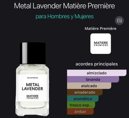 Metal Lavender Eau de Parfum Matiere Premiere 100 ml