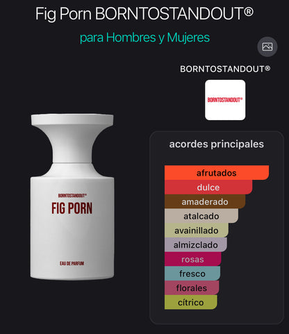 Fig Porn Eau de Parfum BORNTOSTANDOUT® Out 50 ml