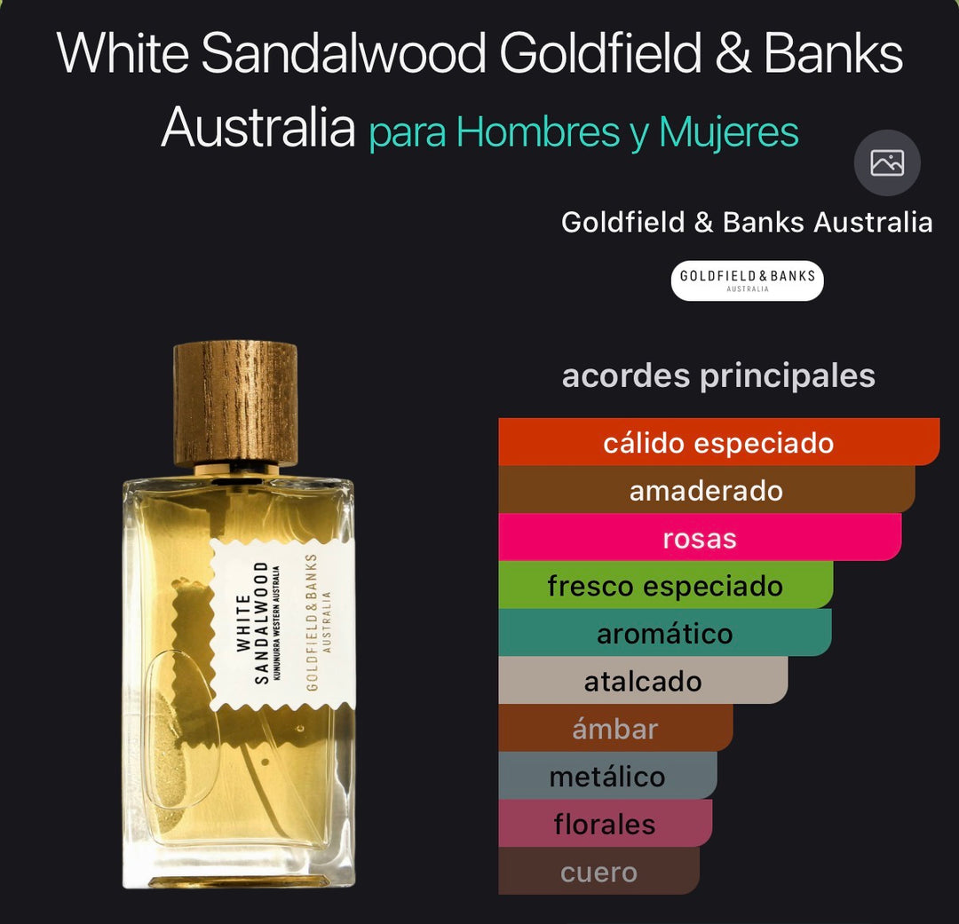 Acordes principales de White Sandalwood de Goldfield & Banks
