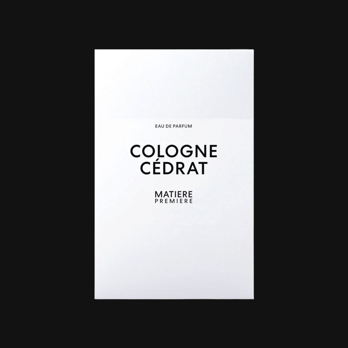Cologne Cédrat Matiere Premiere Eau de Parfum 100 ml (Preventa)