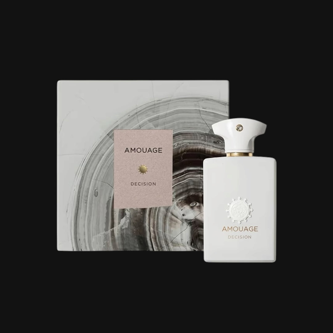 Decision de Amouage con frasco y caja
