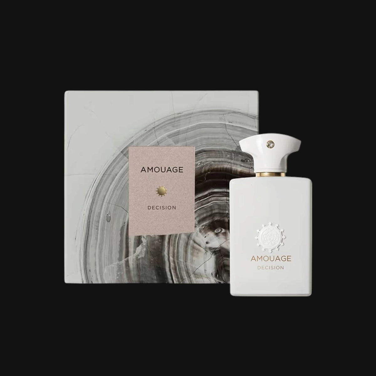 Decision de Amouage con frasco y caja