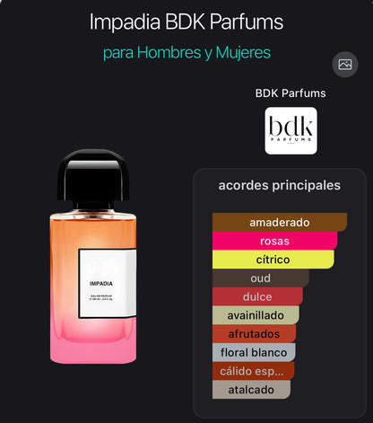 Impadia BDK Parfums Eau de Parfum 100 ml (Preventa)