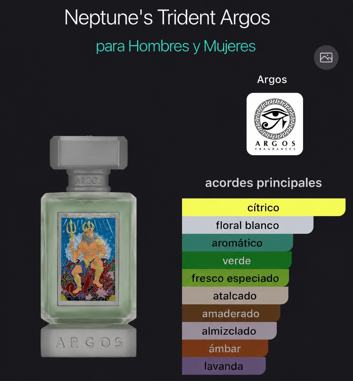 Neptune’s Trident Argos Extrait de Parfum