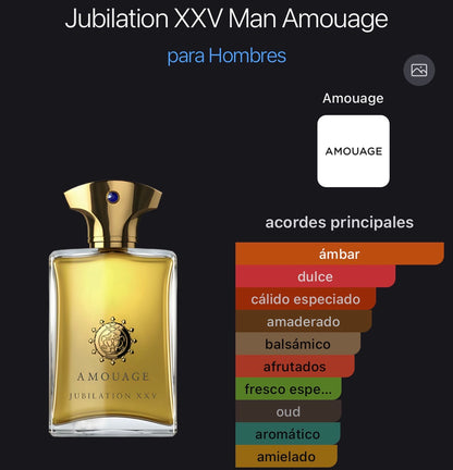 Amouage Jubilation 40 Man Extrait de Parfum 100 ml (Preventa)
