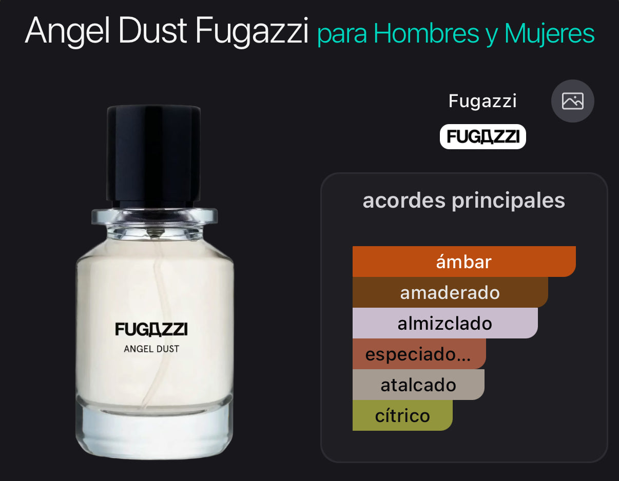 Angel Dust Extrait de Parfum Fugazzi 100 ml