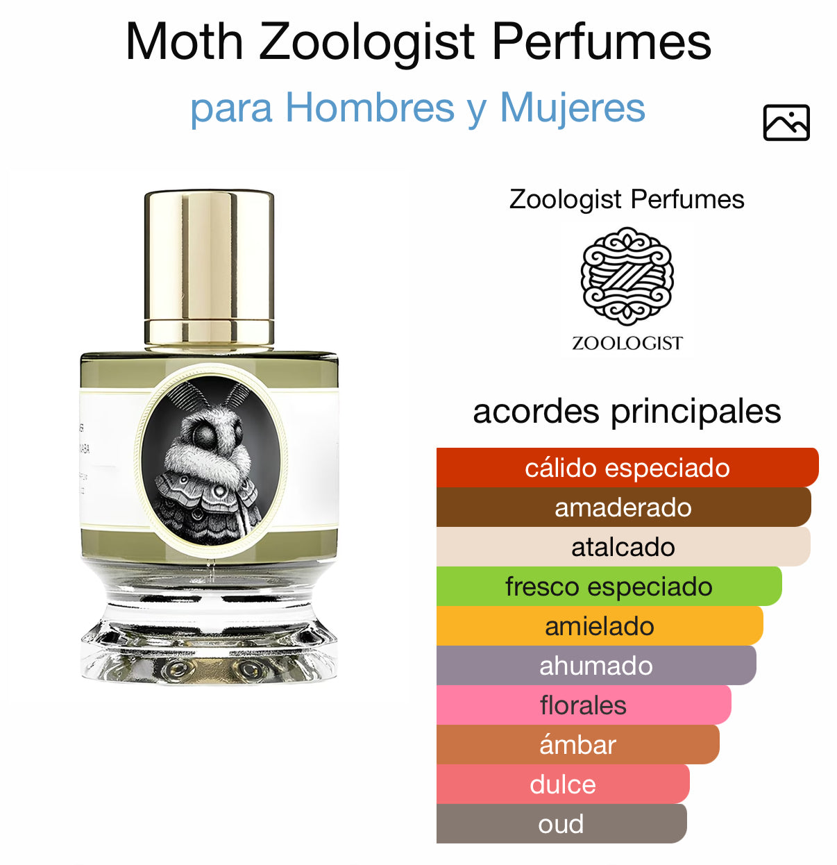 Moth Extrait de Parfum Deluxe Zoologist 60 ml