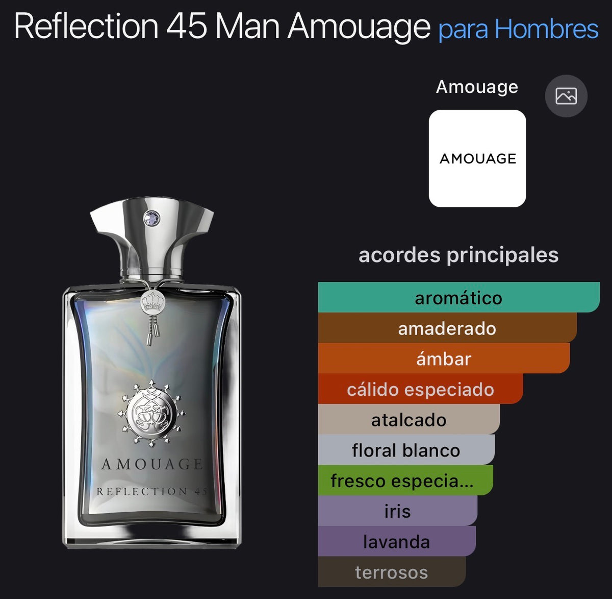 Amouage Reflection 45 Extrait de Parfum 100 ml (Preventa)