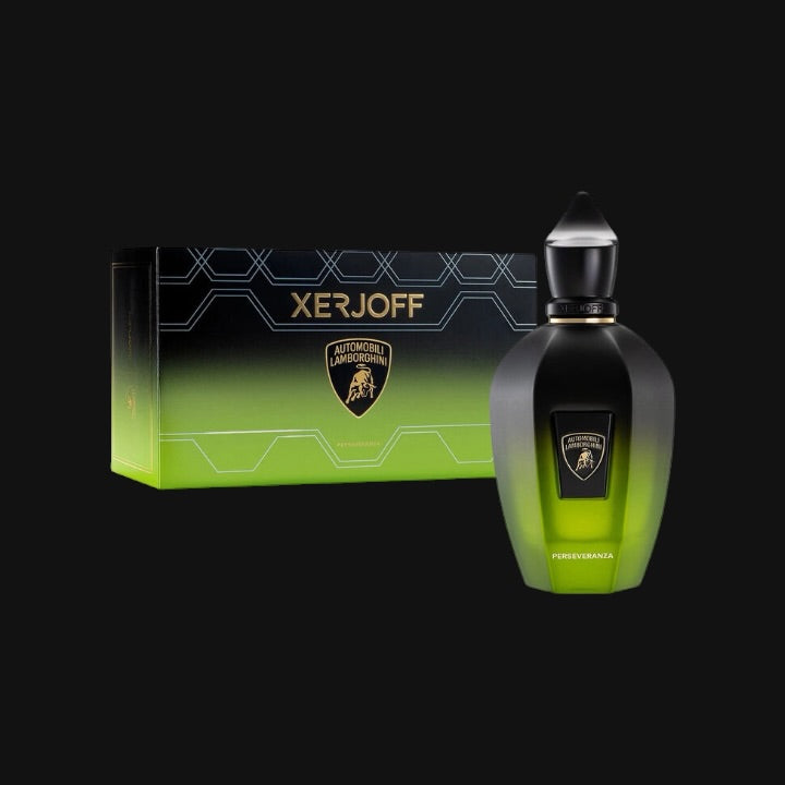 Perseveranza de Xerjoff x Lamborghini con frasco y caja