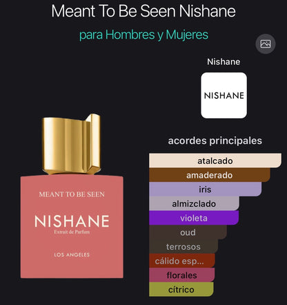 Nishane Meant To Be Seen Los Angeles Extrait 100 ml (Preventa)