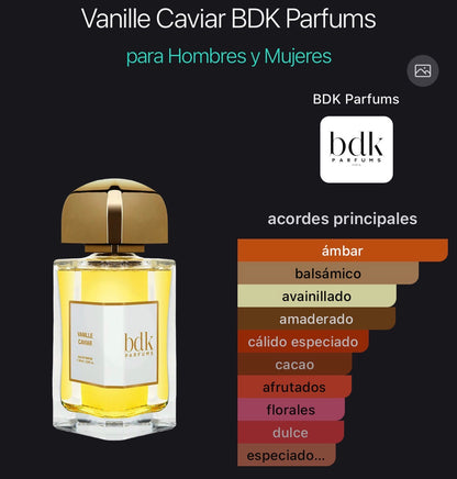 Vanille Caviar BDK Parfums Eau de Parfum 100 ml (Preventa)