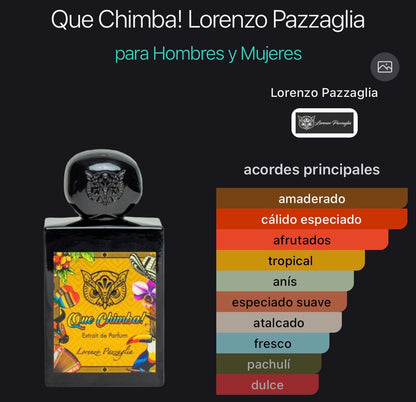 Lorenzo Pazzaglia Que Chimba! Extrait de Parfum 50 ml