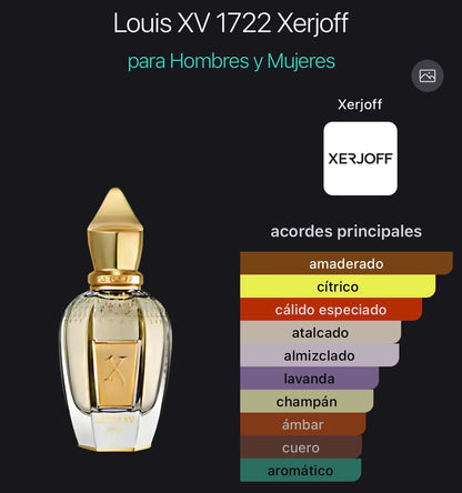 Louis XV 1722 Xerjoff Parfum 50 ml (Preventa)