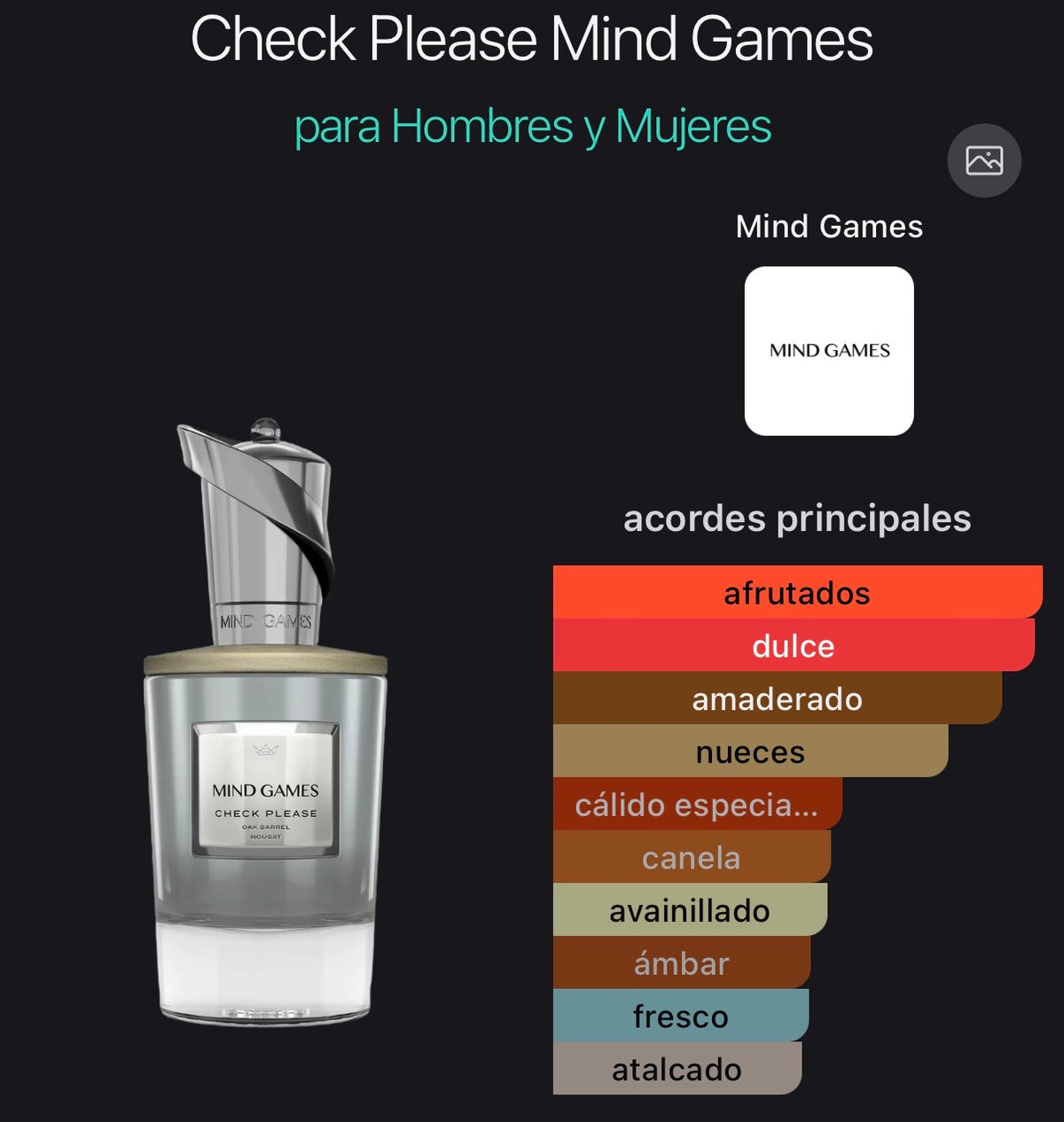 Acordes principales de Check Please de Mind Games