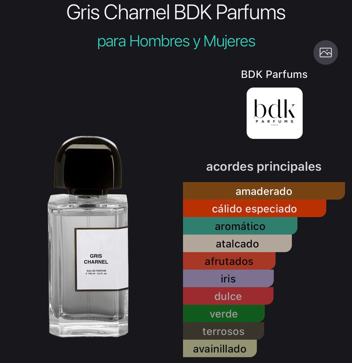 Gris Charnel BDK Parfums Eau de Parfum