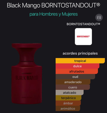 Black Mango Extrait de Parfum BORNTOSTANDOUT® (Preventa)