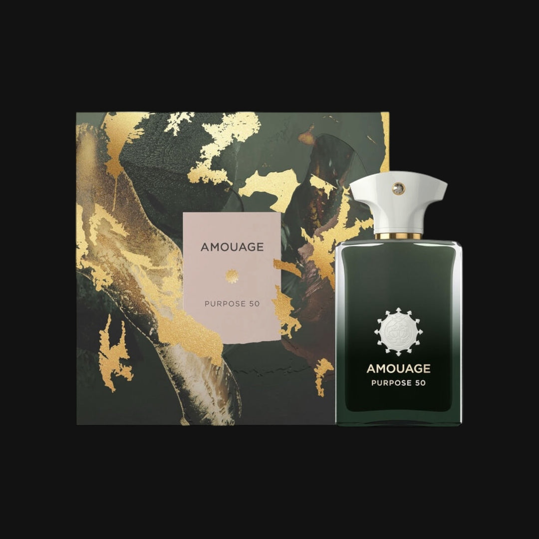 Purpose 50 de Amouage con frasco y caja