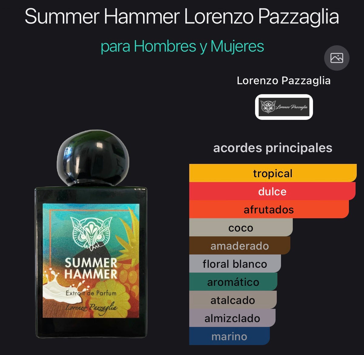 Acordes principales de Summer Hammer de Lorenzo Pazzaglia