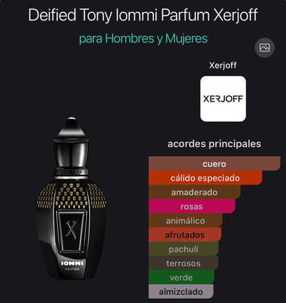 Deified Toni Iommy Xerjoff 50 ml (Preventa)