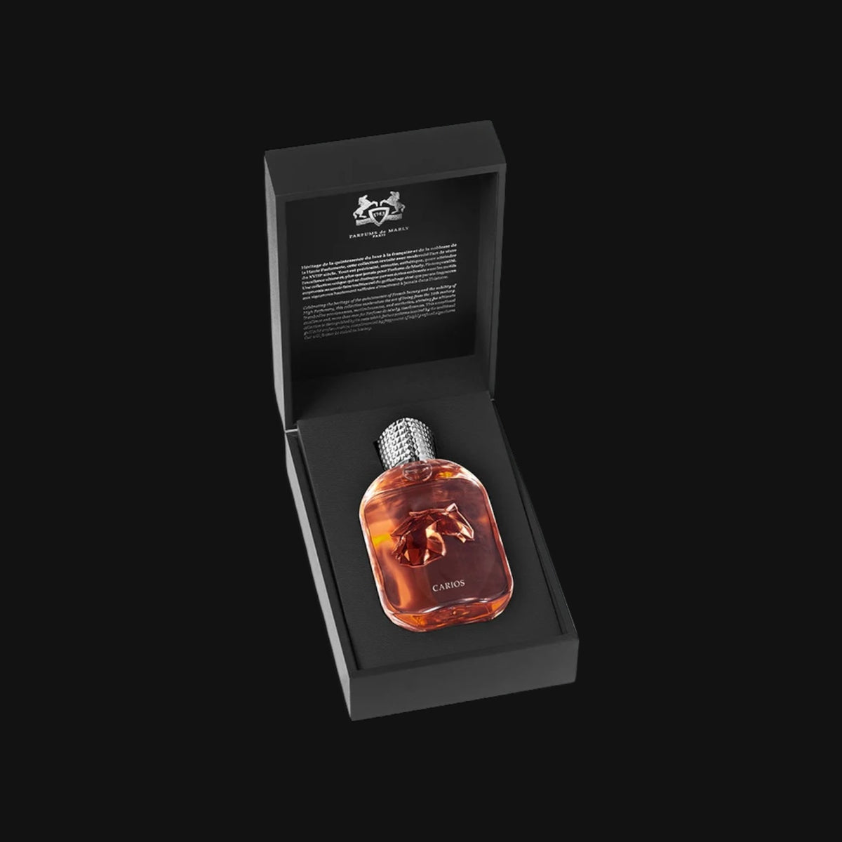 Carios de Parfums de Marly en su estuche