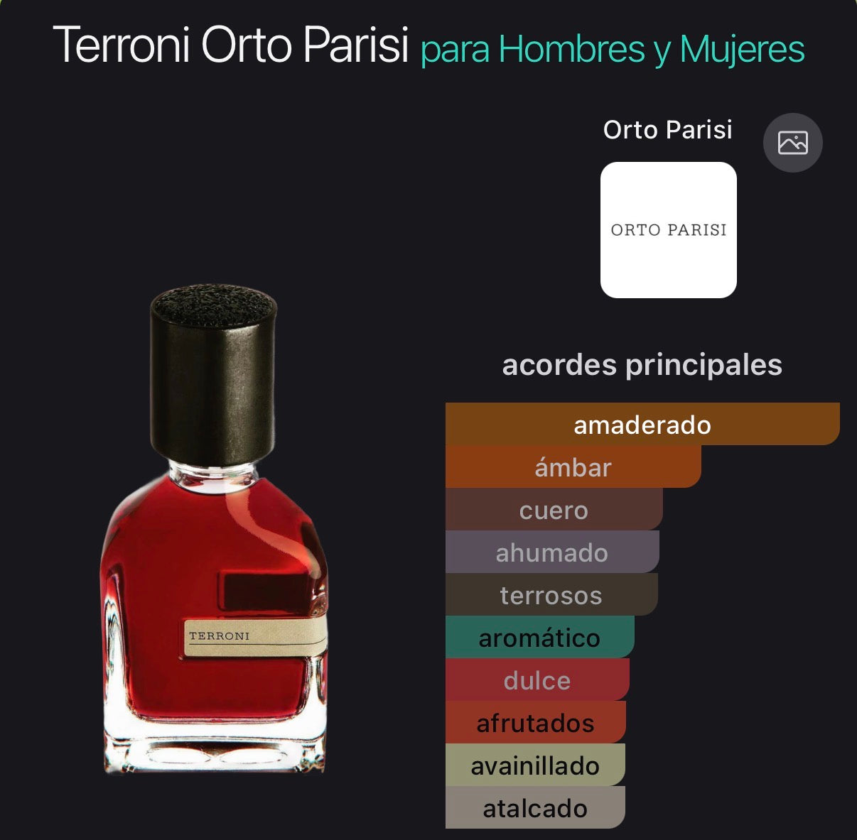 Terroni Orto Parisi Eau de Parfum 50 ml