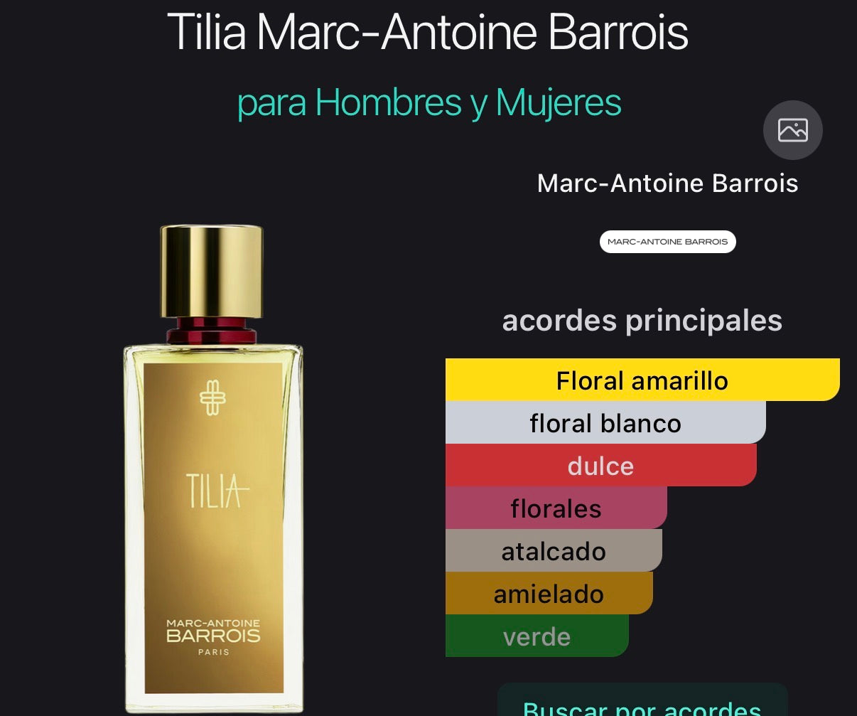 Tilia Marc Antoine Barrois Eau de Parfum 100 ml (Preventa)