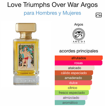 Love Triumphs Over War Argos Eau de Parfum 100 ml (Preventa)