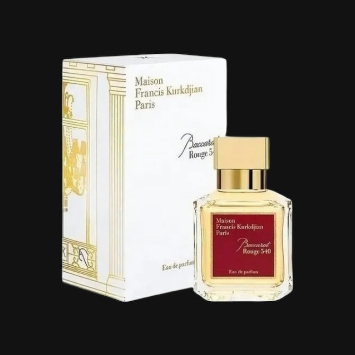 Baccarat Rouge 540 de Maison Francis Kurkdjian con frasco y caja