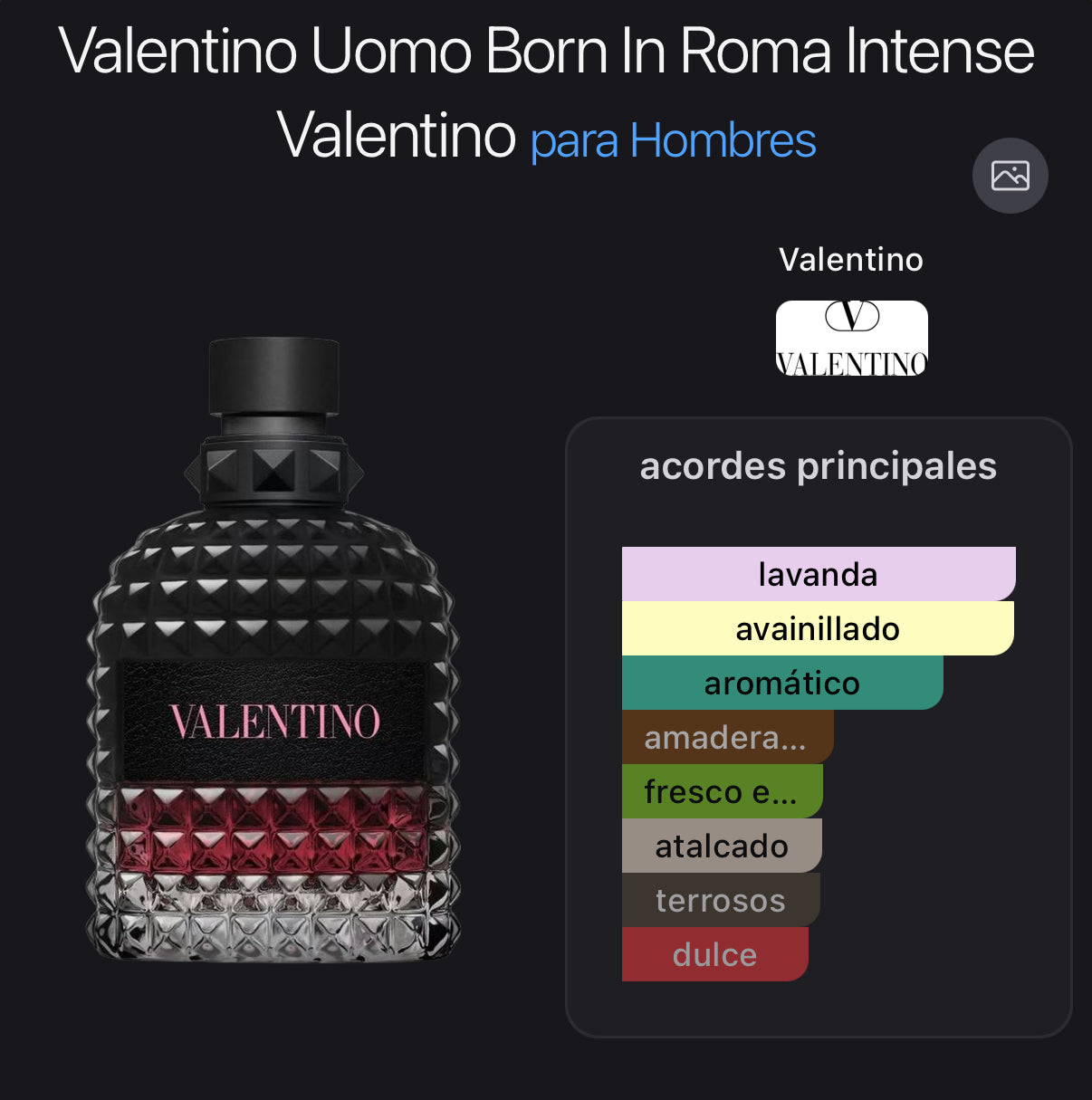 Valentino Born In Roma Intense Uomo Eau de Parfum