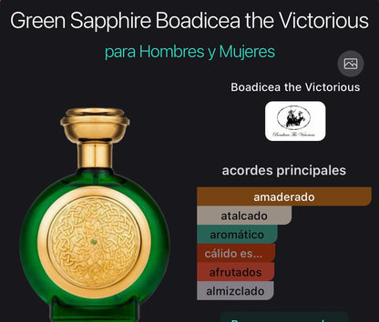 Green Sapphire Boadicea the Victorious Parfum 100 ml (Preventa)