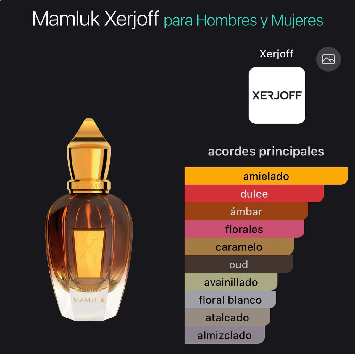 Mamluk Xerjoff Parfum 50 ml (Preventa)