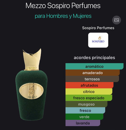 Sospiro Mezzo Eau de Parfum 100 ml (Preventa)