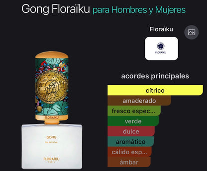Gong Floraiku Eau de Parfum 50 ml (Preventa)