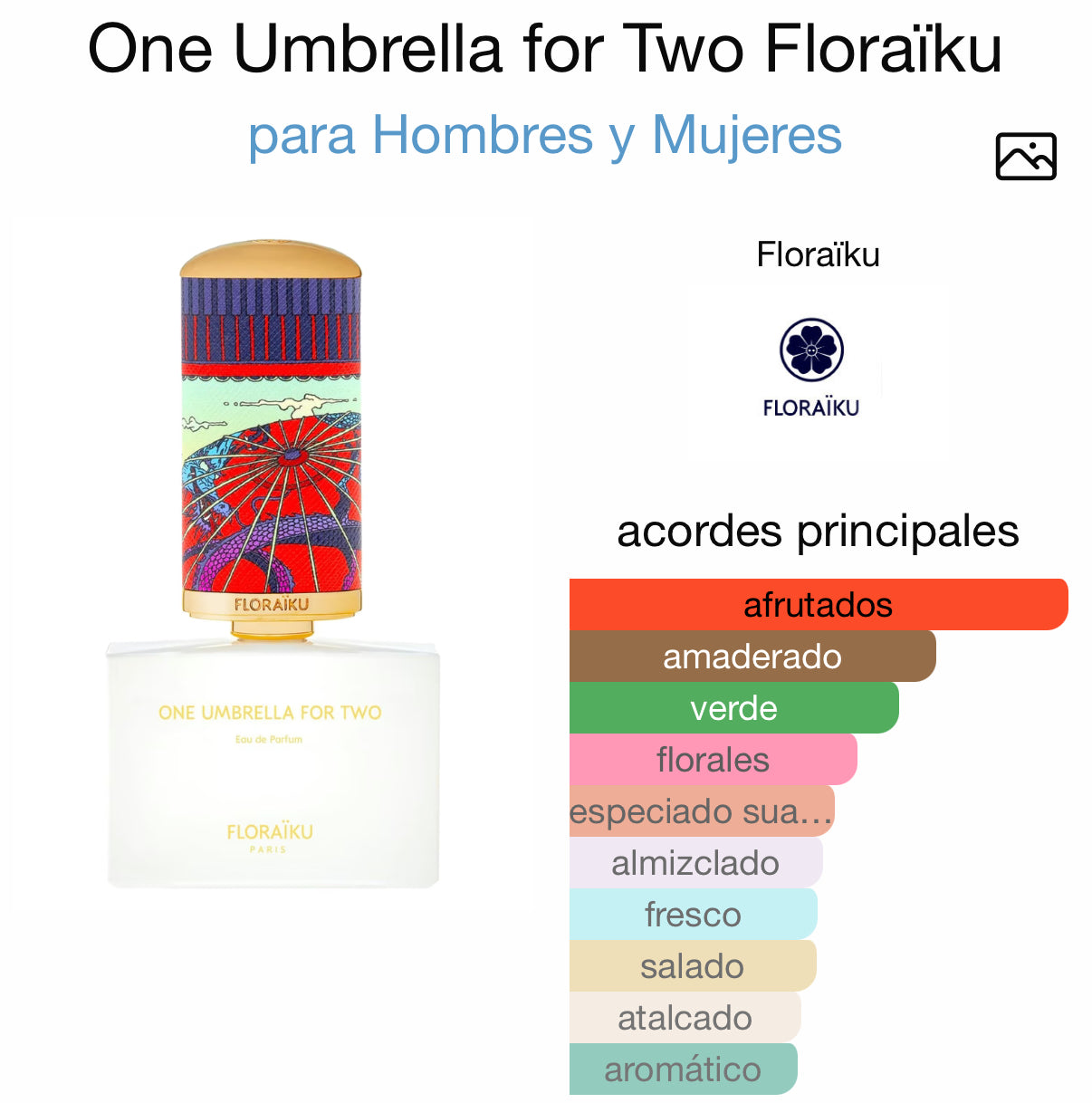 Floraiku One Umbrella for Two Eau de Parfum 50 ml (Preventa)